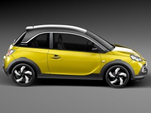 Opel Adam Rocks 2015 3D Model