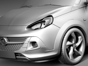 Opel Adam Rocks 2015 3D Model