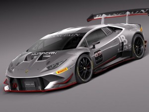 Huracan LP 620 2 Super Trofeo 2015 3D Model