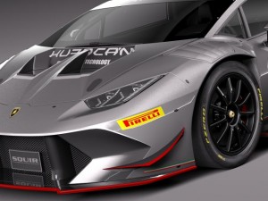 Huracan LP 620 2 Super Trofeo 2015 3D Model