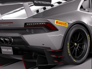 Huracan LP 620 2 Super Trofeo 2015 3D Model