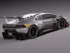Huracan LP 620 2 Super Trofeo 2015 3D Model