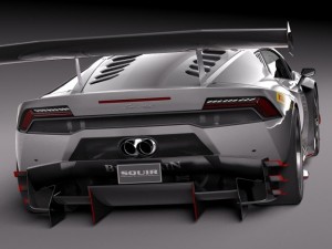 Huracan LP 620 2 Super Trofeo 2015 3D Model