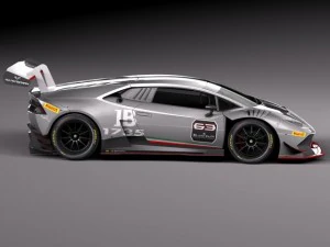 Huracan LP 620 2 Super Trofeo 2015 3D Model