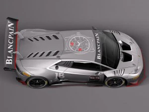 Huracan LP 620 2 Super Trofeo 2015 3D Model