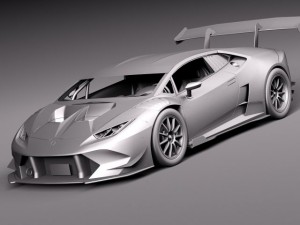 Huracan LP 620 2 Super Trofeo 2015 3D Model