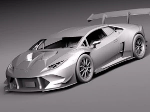 Huracan LP 620 2 Super Trofeo 2015 3D Model