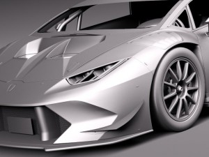 Huracan LP 620 2 Super Trofeo 2015 3D Model