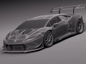 Huracan LP 620 2 Super Trofeo 2015 3D Model