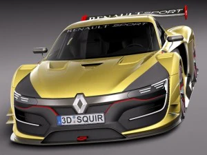 Renault Sport RS01 2015 3D Model