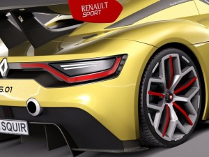 Renault Sport RS01 2015 3D Модель