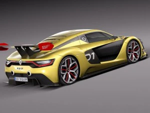 Renault Sport RS01 2015 3D Model