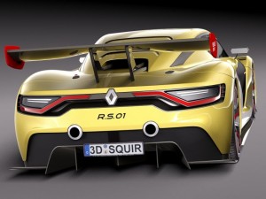 Renault Sport RS01 2015 3D Модель
