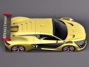 Renault Sport RS01 2015 3D Модель
