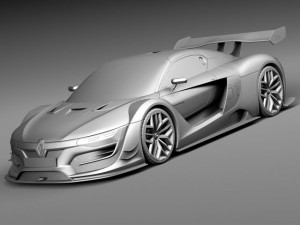 Renault Sport RS01 2015 3D Модель