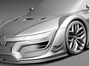 Renault Sport RS01 2015 3D Модель