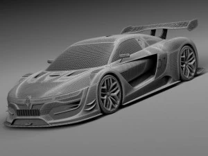 Renault Sport RS01 2015 3D Model