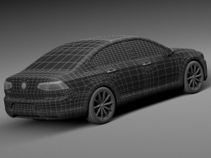 Volkswagen Passat B8 2015 Modelo 3D