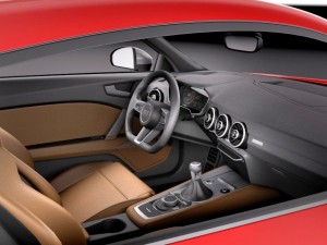 Audi TTS Coupe 2015 3Dモデル