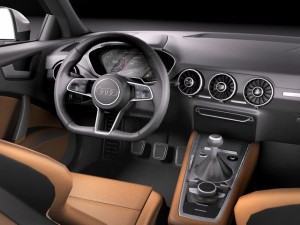 Audi TTS Coupe 2015 3Dモデル