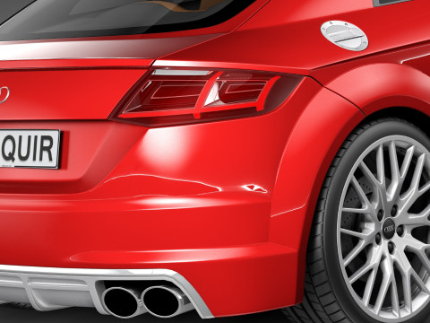 Audi TTS Coupe 2015 Modelo 3D
