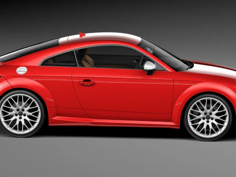 Audi TTS Coup&eacute; 2015 Modelo 3D