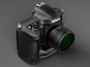 Nikon D4 Photo Camera 3D Model