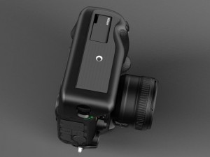 Nikon D4 Photo Camera 3D Model