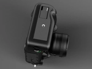 Nikon D4 Photo Camera 3D Model