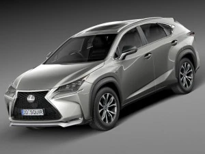 Lexus NX 2015 Modelo 3D