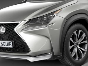 Lexus NX 2015 3Dモデル