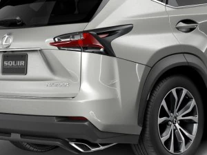 Lexus NX 2015 3D Model