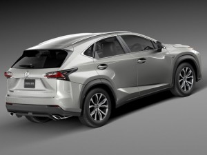 Lexus NX 2015 3Dモデル