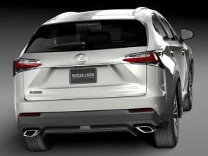 Lexus NX 2015 3Dモデル
