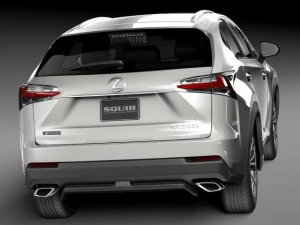 Lexus NX 2015 3D Model