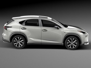 Lexus NX 2015 3Dモデル