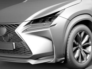 Lexus NX 2015 3D Model