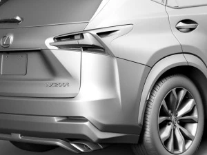 Lexus NX 2015 3D Model