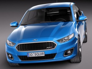 Falcon XR8 2015 3D Model