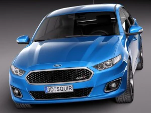 Falcon XR8 2015 3D Model