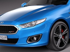 Falcon XR8 2015 3D Model