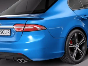 Falcon XR8 2015 3D Model