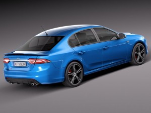 Falcon XR8 2015 3D Model
