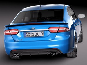 Falcon XR8 2015 3D Model