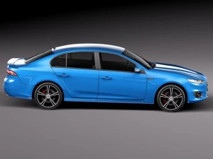 Falcon XR8 2015 3D Model