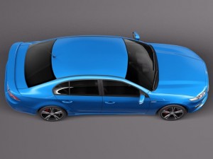 Falcon XR8 2015 3D Model