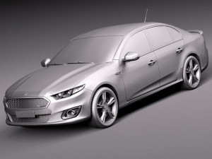 Falcon XR8 2015 3D Model