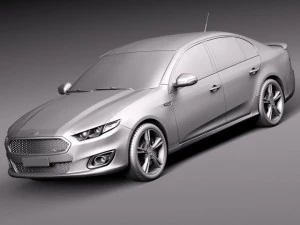 Falcon XR8 2015 3D Model