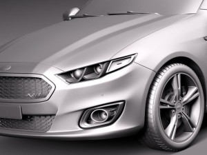 Falcon XR8 2015 3D Model