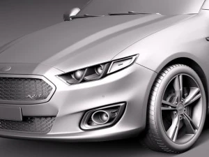 Falcon XR8 2015 3D Model